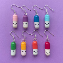 Load image into Gallery viewer, Happy Pill Earrings