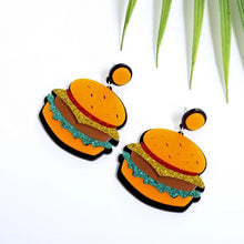 Load image into Gallery viewer, Burger Earrings