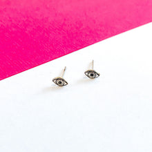 Load image into Gallery viewer, Evil Eye Studs