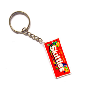 Skittles Keychain & Earring Bundle
